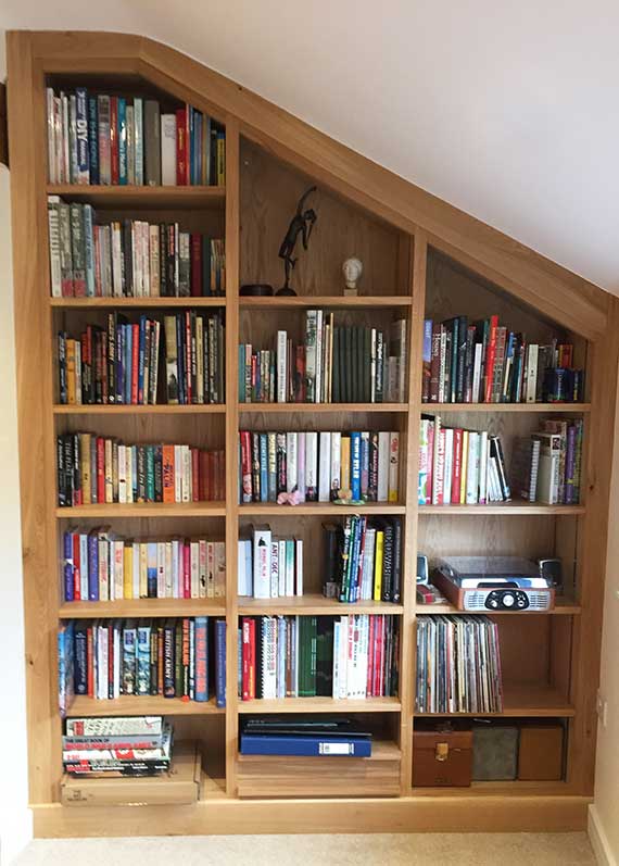 Bespoke Bookcases Worcestershire, Made Bookcases Uk